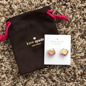 Kate Spade earrings pink AB
